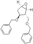 structure of CAS# 110567-22-1, (1S,2R,3S,5R)-3-(Phenylmethoxy)-2-[(phenylmethoxy)methyl]-6-oxabicyclo[3.1.0]hexane