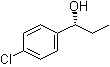 structure of CAS# 110611-21-7, (alphaR)-4-Chloro-alpha-ethylbenzenemethanol