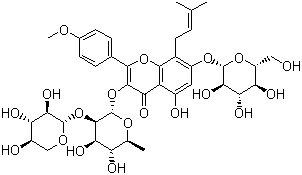 Epmedin B molecular structure (CAS 110623-73-9)