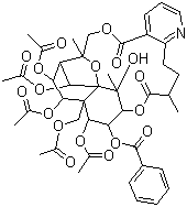 Wilforine molecular structure (CAS 11088-09-8)