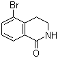 5-溴-3,4-二氢异喹啉-1(2H)-酮分子结构 (CAS 1109230-25-2)