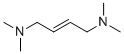 structure of CAS# 111-52-4, N,N,N',N'-Tetramethyl-2-butene-1,4-diamine