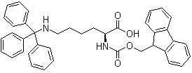 N2-[(9H-Fluoren-9-ylmethoxy)carbonyl]-N6-(triphenylmethyl)-L-lysine molecular structure (CAS 111061-54-2)