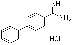 structure of CAS# 111082-23-6, [1,1'-Biphenyl]-4-carboximidamide monohydrochloride