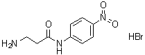 structure of CAS# 111196-17-9, 3-Amino-N-(4-nitrophenyl)propanamide monohydrobromide