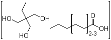 CAS # 11138-60-6, Trihydroxymethylpropyl ester with decanoic acid and octanoic acid, Decanoic acid ester with 2-ethyl-2-(hydroxymethyl)-1,3-propanediol octanoate
