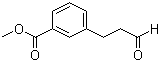 structure of CAS# 111393-29-4, 3-(3-氧代丙基)苯甲酸甲酯