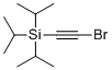 structure of CAS# 111409-79-1, (Bromoethynyl)triisopropylsilane
