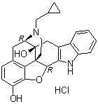 Naltrindole hydrochloride molecular structure (CAS 111469-81-9)