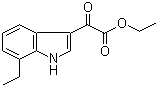 structure of CAS# 111478-90-1, 7-乙基-alpha-氧代-1H-吲哚-3-乙酸乙酯
