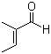 Tiglic aldehyde molecular structure (CAS 1115-11-3)