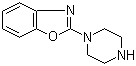 structure of CAS# 111628-39-8, 2-哌嗪基-1,3-苯并恶唑