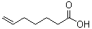 6-Heptenoic acid molecular structure (CAS 1119-60-4)