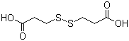 structure of CAS# 1119-62-6, 3,3'-Dithiodipropionic acid