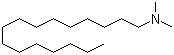 structure of CAS# 112-69-6, N,N-Dimethylhexadecylamine
