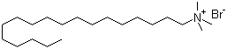 Octadecyl trimethyl ammonium bromide molecular structure (CAS 1120-02-1)