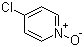 structure of CAS# 1121-76-2, 4-Chloropyridine N-oxide