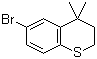 structure of CAS# 112110-44-8, 6-Bromo-4,4-dimethylthiochroman