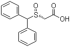 CAS # 112111-45-2, (R)-(-)-Modafinil acid, 2-[(R)-(Diphenylmethyl)sulfinyl]acetic acid