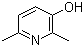 2,6-二甲基-3-羟基吡啶分子结构 (CAS 1122-43-6)