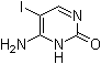 5-碘胞嘧啶分子结构 (CAS 1122-44-7)