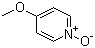 structure of CAS# 1122-96-9, 4-Methoxypyridine N-oxide