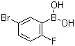 structure of CAS# 112204-57-6, 5-溴-2-氟苯硼酸