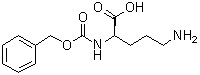 structure of CAS# 112229-51-3, N2-Benzyloxycarbonyl-D-ornithine