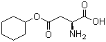 structure of CAS# 112259-66-2, L-Aspartic acid 4-cyclohexyl ester