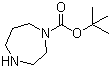 structure of CAS# 112275-50-0, 1-Boc-hexahydro-1,4-diazepine