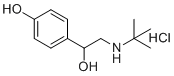 CAS # 112337-52-7, 4-[2-(Tert-butylamino)-1-hydroxyethyl]phenol hydrochloride