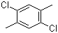 structure of CAS# 1124-05-6, 1,4-Dichloro-2,5-dimethylbenzene