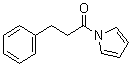 1-(1-氧代-3-苯基丙基)-1H-吡咯分子结构 (CAS 112448-69-8)