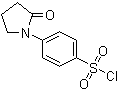 4-(2-Oxopyrrolidin-1-yl)benzene-1-sulfonyl chloride molecular structure (CAS 112539-09-0)