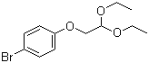 4-Bromophenoxyacetaldehyde diethylacetal molecular structure (CAS 112598-18-2)