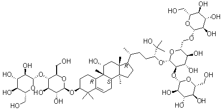 异-罗汉果皂苷 V分子结构 (CAS 1126032-65-2)