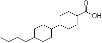 4'-丁基-[1,1'-联环己烷]-4-羧酸分子结构 (CAS 1126675-09-9)
