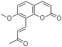 CAS # 112789-90-9, Osthenone, Osthenon, 7-Methoxy-8-[(1E)-3-oxo-1-butenyl]-2H-1-benzopyran-2-one