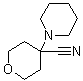 CAS # 112799-19-6, Tetrahydro-4-(1-piperidinyl)-2H-pyran-4-carbonitrile