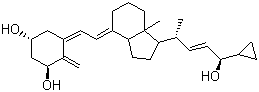 structure of CAS# 112828-00-9, Calcipotriol