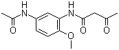 CAS # 112854-88-3, 3-(N-Acetoaceto)amino-4-methoxyacetanilide, N-[5-(Acetylamino)-2-methoxyphenyl]-3-oxobutanamide