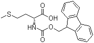 Fmoc-D-methionine molecular structure (CAS 112883-40-6)