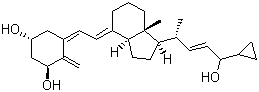 structure of CAS# 112965-21-6, 卡泊三醇
