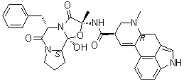 Ergotamin molecular structure (CAS 113-15-5)