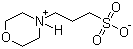 3-吗啉丙磺酸分子结构 (CAS 1132-61-2)