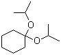 1,1-二异丙醇缩环己酮分子结构 (CAS 1132-95-2)