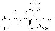 CAS # 1132709-16-0, B-[(1S)-3-Methyl-1-[[(2R)-1-oxo-3-phenyl-2-[(2-pyrazinylcarbonyl)amino]propyl]amino]butyl]boronic acid