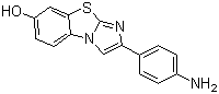 CAS 登录号：1132827-30-5, 2-(4-氨基苯基)咪唑并[2,1-b]苯并噻唑-7-醇