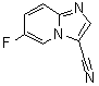 structure of CAS# 1134327-96-0, 6-Fluoroimidazo[1,2-a]pyridine-3-carbonitrile