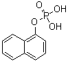structure of CAS# 1136-89-6, 1-Naphthyl phosphate